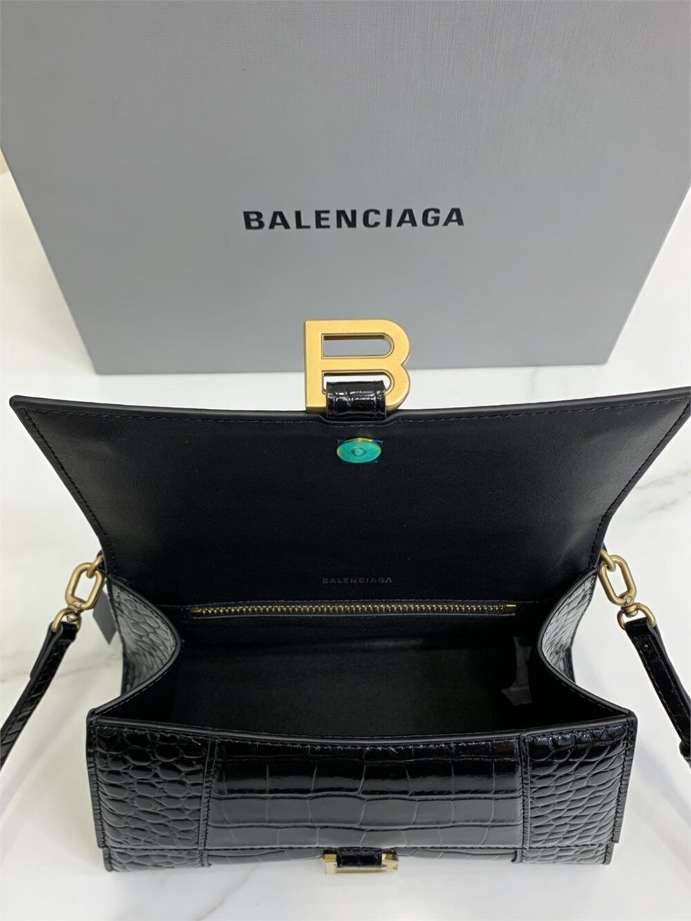Balenciaga Hourglass Small Top Handle Bag - Picture 2 of 6